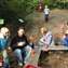 Fika vid basplatsen ............